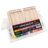 Set di matite colorate già temperate, con gomma e temperino inclusi, ideale per la scuola, per adulti e bambini, 60 colori, di Colore 60 Colored Pencils