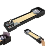 Set regalo per bambini con gadget da bowling da tavolo, set da mini bowling da tavolo, set da mini bowling di dimensioni maggiori, gioco da bowling da tavolo, regali divertenti per feste da tavolo per