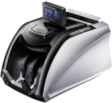 SilteD Contasoldi con rilevamento di Banconote contraffatte Contasoldi Contatore di Banconote Supporto per Dollaro Yen Messico Euro sterlina Singapore Dollaro di Hong Kong e Altre valute