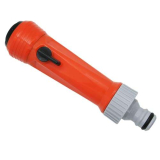 Siroflex 4760/S Pistola Acqua Giardino Dritta Made in Italy |Spruzzino Con Lancia Per Tubo Acqua | Pistola Da Giardino |Raccordi Per Tubi Irrigazione |Lancia con regolatore di flusso e doppia funzione