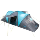 Skandika Hammerfest 6 persone – Tenda de campeggio familiare – zanzariera – 2x cabine da letto (senza pavimento cucito)