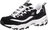 Skechers D’lites – Fresh Start, Scarpe Donna, Nero Black Silver, 37 EU