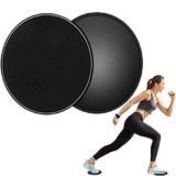 Slider Fitness,Core Sliders 2 Pezzi Esercizio Cursori Dischi di Scorrimento Disco Scorrevole Dual Sided Gliding Attrezzatura per Allenamento Addominali Full Body Workout in Palestra e a Casa