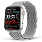 Smart Watch per uomini, Fitness Tracker con schermo completo da 1,9” HD, Smartwatch impermeabile IP67 con frequenza cardiaca, pressione sanguigna e ossigeno, monitor del sonno per Android e iPhone