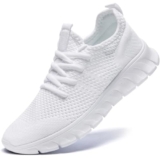 Sneakers Donna Scarpe Running Ginnastica Camminare Trekking Sportive Tennis Palestra comode Corsa Slip on Fitness Leggere Casual Bianco 40