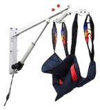 Sollevatore per Pazienti A Parete con Macchina per Il Trasferimento Dell’imbracatura, Sollevatore Elettrico Portatile per Il Trasporto per Handicap Anziani per Pazienti Disabili, Maniglia per Il con