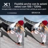 Sony BRAVIA KD-65X85L, Full Array LED, 4K HDR, Google TV, ECO PACK, BRAVIA CORE, Seamless Edge Design, Modello 2023
