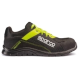 Sparco S0751741NRGF Scarpa Antinfortunistica da Lavoro, Multicolore (Nero/Giallo Fluo), 41 EU