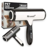 Spazzola TogliPeli Animali Vestiti – Rullo Leva Pelucchi Cani e Gatti con Nuovo Design Anti Segni sui Tessuti e Manico Antiscivolo