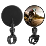 Specchietto Retrovisore per Bicicletta, Specchietti Bici, 360° HD Regolabile Rotazione Ciclismo Retrovisori, Universale per Manubrio 15-35mm, Per Veicoli Elettrici, Bici da Strada di Montagna-2 Pezzi