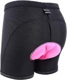 Sportneer Pantaloncini da Ciclismo da Donna con Gel 3D e Gel da Donna con Pantaloncini Corti Corti da Ciclismo, Taglia S – XXL