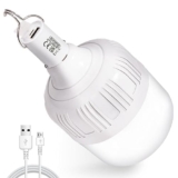 Spurtar Lampada da Campeggio 5000 Lumen LED Lampada Ricaricabile per Tenda da Campeggio, Lampada di Emergenza 5 Modalità di lluminazione, Lanterne da Esterno, Lampada Emergenza Portatile