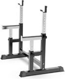 Squat Rack Supporto per sollevamento pesi Bilanciere Attrezzatura da palestra per la casa Attrezzi portatili per l’allenamento fitness Allenamenti per la costruzione di esercizi in