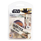 Star Wars Cancelleria Scuola, Baby Yoda Set Back To School: Astuccio Portapenne, Matite Colorate, Gomma Da Cancellare, Penna, Righello, Temperamatite, The Child Mandalorian Cartoleria Regali Originali