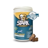 Stark Artibon – Integratore Articolazioni Cane con Acido Ialuronico, Glucosamina, Condroitina, MSM e Curcuma. Supporto per Displasia, Artrite e Mobilità 60 Bocconcini 180 g