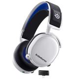 SteelSeries Arctis 7P+ – Wireless Cuffie da gaming – 2.4 GHz senza perdite – 30 ore di durata della batteria – Per PS5, PS4, PC, Mac, Android e Switch – Bianco