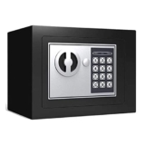 Strongbox Safe Box a prova di fuoco Aperto impermeabile Combinazione elettronica Sicuro Sicuro- Grande acciaio Strongbox con manuale della tastiera Override Key- Proteggi i documenti di gioielli per
