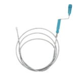 Stura Lavandini e Scarichi, RISVOWO Sonda sturatubi, Sturalavandino Molla Sturatubi, Stura WC,Stura Tubi di Scarico, Sgorgante Professionale Scarichi, Serpente Idraulico WC per Pulizia Tubi(3M x 6mm)