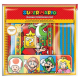 Super Mario Bumper Stationery Set – Core Colour Block Design, Kit completo per scuola e ufficio – Include vari articoli essenziali – Prodotto con licenza ufficiale Nintendo