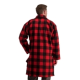 Swanndri Mosgiel Zip Front Bush Shirt Red/Black Check L Red/Black