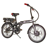 Swifty Liberte, 20inch Folding e Bike Unisex-Adult, Nero, Taglia Unica