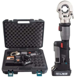 TAHALI Pinza crimpatrice elettrica idraulica, crimpatrice idraulica Ricaricabile per terminali in Rame e Alluminio, con Batteria da 1,5 Ah, Campo di crimpatura 16-300 mm²