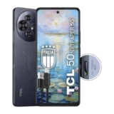 TCL 50 NXTPAPER 5G – Smartphone 5G Display 6.8″ 120Hz Nxtpaper 3.0, 256GB, 16GB RAM (8GB+8GB virtual RAM), Tripla Camera 108Mpx, Android 14, Batt. 5010 mAh, Black, cavo USB Type-c aggiuntivo