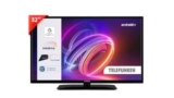 TELEFUNKEN Smart TV 32″ HD Ready TE32553G54V4DAZ, TV LED 32 Pollici con Google Assistant Integrato, Compatibile con Google Home, Digitale DVB-T2, Dolby Vision HDR10, Android TV, Dolby Audio