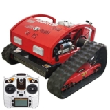 Tagliaerba telecomandato, Tosaerba da 7,5 HP Tosaerba a Benzina da 550 mm, per Prati da Giardino Cinture Verdi Frutteti Macchina per Il Taglio dell’erba da Giardino