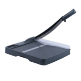 Taglierina per carta centimetro e pollici doppio uso tagliacarte cassetto stoccaggio 30,5 cm lunghezza taglio 16 fogli capacità (colore: nero, dimensioni: 523 x 335 x 44 mm)