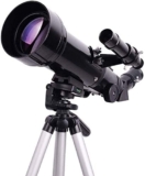 Telescopi per adulti e bambini Astronomia per principianti Telescopi astronomici da 70 mm con telescopio rifrattore su treppiede e borsa per il trasporto