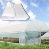Telo di plastica Impermeabile Resistente per la casa – Copertura in polietilene Trasparente da 80 Micron per Serre, Agricoltura, Protezione