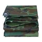 Telone di protezione solare mimetico ispessito, durevole, antistrappo, resistente alla pioggia, copertura pieghevole per tutte le condizioni atmosferiche, 24 (10,5 x 12 m, colore: A)