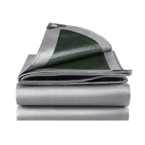 Telone per esterni impermeabile, robusto, spesso, in polietilene, resistente al gelo e ai raggi UV, 180 g/m², 3 x 5 m, per giardino, gazebo, campeggio, mobili, capanni (3 x 5 m)