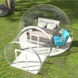 Tenda Gonfiabile A Bolle, Tenda Gonfiabile Trasparente Rugiada, Tenda da Campeggio Antipioggia E Antivento, Adatta per Osservare le Stelle nel Cortile Domestico Interno/Esterno