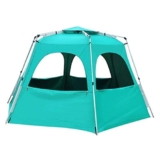 Tenda Tenda da campeggio all’aperto antivento Tenda gonfiabile da esterno 8 persone Tenda sovradimensionata con due camere da letto adatta per il campeggio