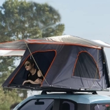 Tenda da Tetto per Auto Completamente Automatica, Tenda da Tetto per 2-3 Persone, Tenda da Campeggio all’aperto, Camera da Letto Mobile ad Apertura Rapida con Scala Telescopica Tenda Pop Up SUV Impe