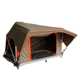 Tenda da campeggio sul tetto, tenda da tetto per auto da campeggio all’aperto, camera da letto mobile da viaggio a guida autonoma Tenda per auto con capote morbida ad apertura rapida completamente a