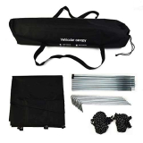 Tenda per auto per SUV RVing, tenda parasole per camper, furgoni, camper o roulotte