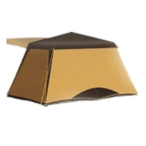 Tende da campeggio per persone, zaino istantaneo Tenda rapida Installazione facile, Tenda a cupola portatile per escursionismo e montagna all’aperto, con parapioggia e rete superiore ventilata