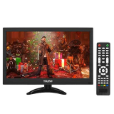 Thinlerain 13,3 Pollici Monitor HDMI Portatile 1366 x 768 schermo LED Mini Monitor con HDMI/VGA/BNC/AV/altoparlanti/VESA per Raspberry Pi, PC, PS3 / PS4, Security Camera