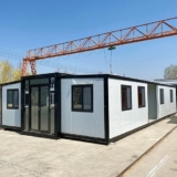 Tiny House to Live in casa prefabbricata portatile con 2 camere da letto1 bagno completamente attrezzato e cucina casa contenitore prefabbricata per adulti che vivono casa mobile pieghevole,