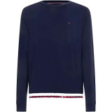 Tommy Hilfiger Ripetere Logo Track Top Felpa Hwk, Desert Sky Cielo Del Deserto M