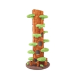 Torre del Gatto Struttura for arrampicata su albero for gatti Piattaforma for salto for albero for gatti di grandi dimensioni Scaffale for gatti in legno massello Villa Nido for gatti Arrampicata for