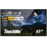 TouchWo 65 pollici Industrial Touchscreen Monitor Lavagna Elettrica, Android 11 RK3568 RAM 4G & ROM 32G, Lavagna Interattiva, PC All-in-One per l’industria, l’ufficio, la classe