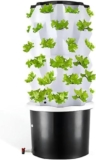 Tower Garden – Sistema di coltivazione idroponica verticale a 6/8/10 piani, con serbatoio d’acqua da 100 litri, kit di coltivazione aeroponica, kit di germinazione per erbe aromatiche, pompa
