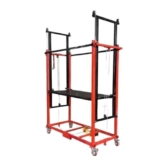 Trabattello Tavolo elevatore Carico massimo 300 kg, Impalcatura elettrica, Ascensore multifunzionale pieghevole mobile, Decorazione domestica, Piattaforma elevatrice con telecomando Impalcatura di sol