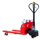 Transpallet Il pallet elettrico completo del walkie-talkie di potere del camion di pallet del litio solleva la dimensione delle forcelle 4400lbs 45″ x 22″ for la movimentazione dei materiali Transpall