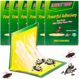 Trappole per Scarafaggi,Potenti Trappole per Insetti Appiccicosi,Atossica Scarafaggi Trappola Trappola per Casa,Cucina,Soggiorno,Bagno,Camera da Letto Anti Scarafaggi (6 Stück)