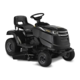 Trattorino Alpina AT3 98 A – Piatto di taglio da 98 cm, motore 352cc OHV, scarico laterale, 7 altezze di taglio